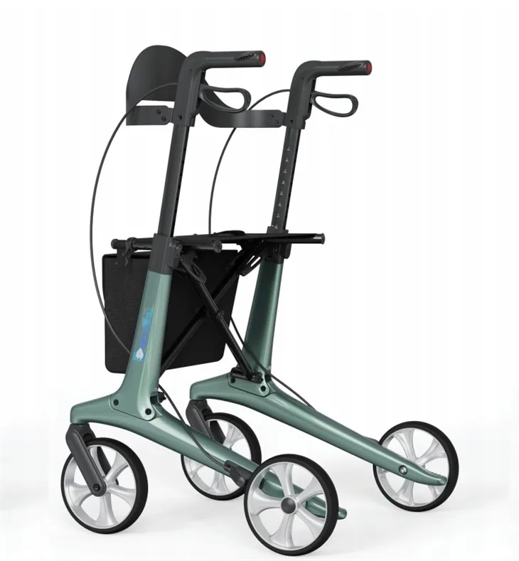 Rollator Serat Karbon Lipat