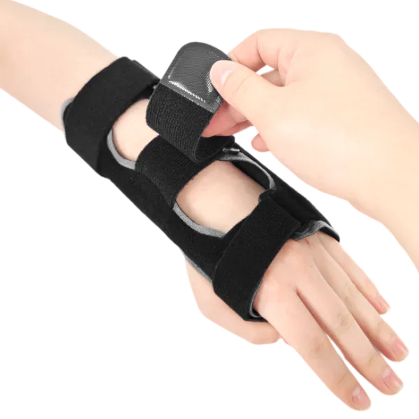 Penjepit Pergelangan Tangan Dengan Dukungan Logam